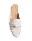 Mules Beige Dama Nudo Flats Destalonado Piso Casual Elegante 1750241