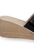 Plataforma Negro Alta Casual Mujer Comoda Playa Elegante Dama 4910031