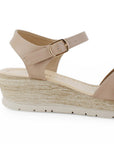 Sandalia Maquillaje Dama Plataforma Baja Hebilla Ajustable Pulsera Moda 3690135