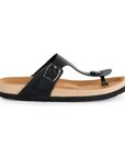 Sandalia Negro Playa Mujer Casual Pata De Gallo Moda Premium 3700020