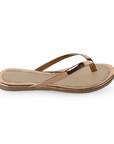 Sandalias Oro Rosa Playeras Mujer Comodas Moda Dama Casual Verano 530498