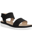 Sandalia Negro Mujer Moda Resorte Flexible Casual 4810032