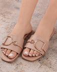 Sandalia Maquillaje Casual Herraje Piso Dama Moda 4550069