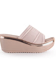 Sandalias Rosa de Plataforma Para Mujer Moda Elegancia Y Confort 3402769