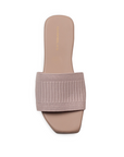 Sandalia Maquillaje Mujer Comoda Casual Piso Punta Cuadrada Moda 1220350