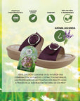Sandalias con aroma para mujer