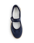 Zapato Marino Casual Moda Mujer Tenis Correa Ajustable Tipo Flats 3510203