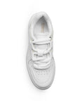 Tenis Blanco Mujer Urbano Casual Cordones Moda Comodo Suela Gruesa 4370176