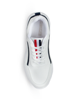 Tenis Blanco Casual Urbano Agujeta Redonda Mujer Moda 4370046