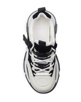 Tenis Negro Dama Plataforma Chunky Cordones Comodo Urbano Moda 3201341
