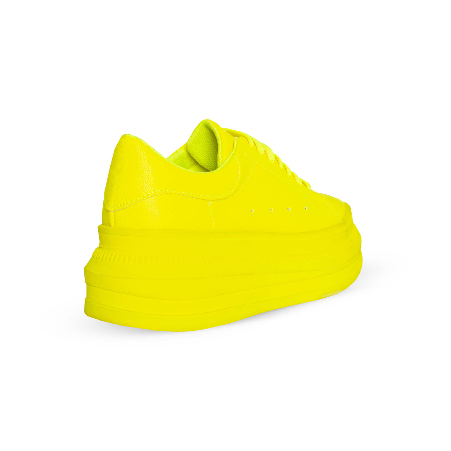 Tenis Amarillo Sneakers Fosfo Neon Mujer Dama Urbanos Moda 3200784 - Main Image