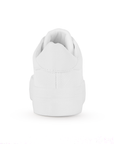 Tenis Blanco Casual Moda Urbano Dama Comodo Basico 4820016