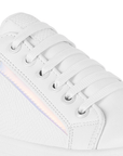 Tenis Blanco Casual Moda Urbano Dama Comodo Basico 4820016