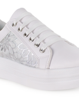 Tenis Plata Dama Comodos Plataforma Alta Agujeta Moda Casual 4820036