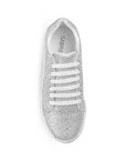 Tenis Plata Brillos Dama Urbano Plataforma Moda Agujeta Sneakers Mujer 4820043