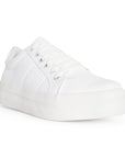 Tenis Blanco Casual Dama Moda Plataforma Mujer Urbano 4820005