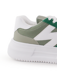 Tenis Verde Dama Casual Urbano Moda Sneakers Comodo Mujer 4490085