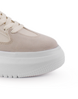 Tenis Beige Dama Casual Urbano Moda Sneakers Comodo Mujer 4490087