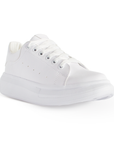 Tenis Blanco Piso Mujer Casual Moda Dama Comodos Básico Urbano 3402567