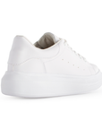 Tenis Blanco Piso Mujer Casual Moda Dama Comodos Básico Urbano 3402567