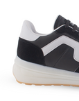 Tenis Negro Blanco Mujer Casual Moda Comodo Sneakers Urbano Dama 3402811