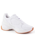 Tenis Blanco Mujer Plataforma Confort Casual Agujetas Moderno Urbano 3402817