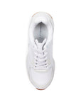 Tenis Blanco Mujer Plataforma Confort Casual Agujetas Moderno Urbano 3402817