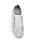 Tenis Blanco Mujer Pedreria Sneakers Moda Dama Brillos Casual3402840