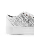 Tenis Blanco Mujer Pedreria Sneakers Moda Dama Brillos Casual3402840