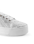 Tenis Blanco Mujer Pedreria Sneakers Moda Dama Brillos Casual3402840