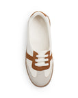 Tenis Beige Cafe Dama Casual Moda Con Diseño Ligero Comodo Mujer Piso 3402960