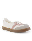 Tenis Beige Rosa Dama Casual Moda Con Diseño Ligero Comodo Mujer Piso 3402961