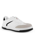 Tenis Blanco Negro Mujer Casual Comodo Urbano Moda Basico Dama 3402963