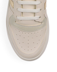 Tenis Beige Oro Dama Plataforma Alta Casual Moda Sneakers Comodo Urbano 3280204