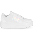 Tenis Blanco Dama Plataforma Alta Casual Moda Sneakers Comodo Urbano 3280205