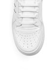 Tenis Blanco Mujer Plataforma Casual Moda Urbano Agujetas 3280209