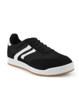 Tenis Negro Casual Confort Moda Urbano Cordones Sneakers 3280214