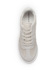 Tenis Beige Casual Confort Moda Urbano Cordones Sneakers 3280215