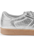 Tenis Plata Dama Casual Urbano Comodo Moda Mujer Agujeta 3280228