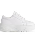 Tenis Blanco Casual Mujer Plataforma Dama Moda Urbano Basico 4760066