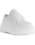 Tenis Blanco Casual Mujer Plataforma Dama Moda Urbano Basico 4760066