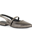 Zapatilla Gris Dama Tacon Bajo Puntal Casual Moda Mujer Comodo 4070050