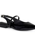 Zapatilla Negro Dama Tacon Bajo Puntal Casual Moda Mujer Comodo 4070053