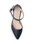 Zapatilla Marino Puntal Tacon Dama Pulsera Mujer Casual 4950002