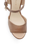 ZAPATILLA ORO ROSA DAMA PLATAFORMA MODA TACÓN CASUAL 3660278