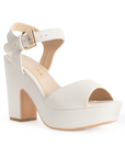 ZAPATILLA BEIGE DAMA PLATAFORMA MODA TACÓN CASUAL 3660282