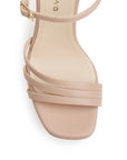 Zapatilla Maquillaje Dama Fiesta Tiras Tacón Moda Mujer 3660397