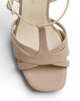 Zapatilla Maquillaje Mujer Tacon Alto Descubierto Formal Moda Casual 3660463