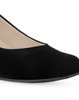 Zapatilla Mujer Punta Redonda Tacon Ancho Casual Moda Formal 3201328