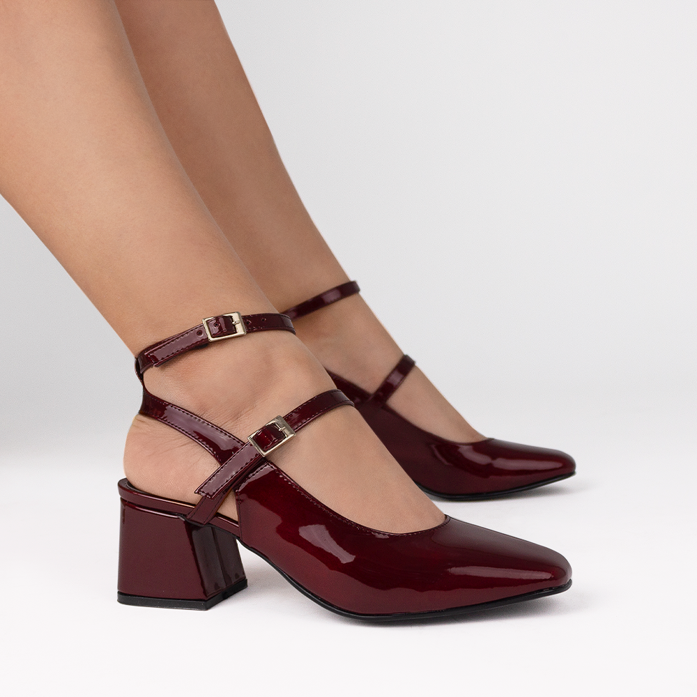 zapatos de vestir tacon bajo